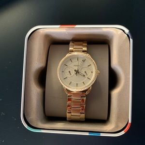 Fossil Gold Watch